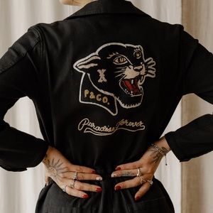 P&Co boilersuit black